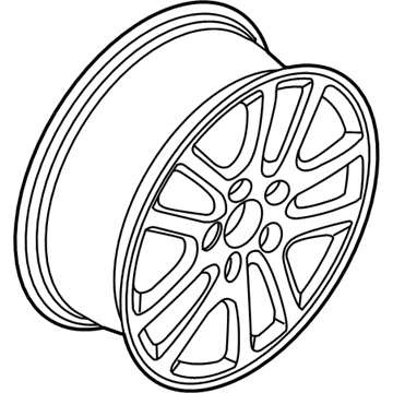 Mercury 8E5Z-1007-A Wheel, Alloy