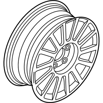 Mercury Milan Spare Wheel - 7N7Z-1007-E