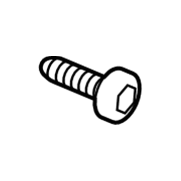 Ford -W710763-S901 Wheel Opening Molding Screw