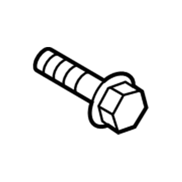 Ford -W505276-S451X Outer Belt Screw