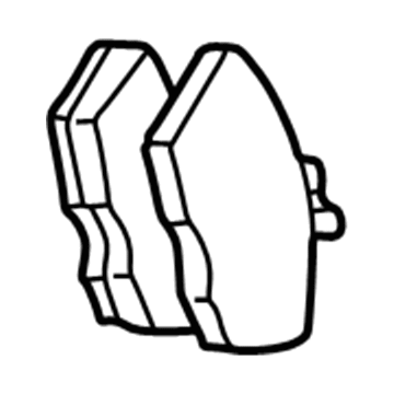 Lincoln LS Brake Pads - XW4Z-2200-AA