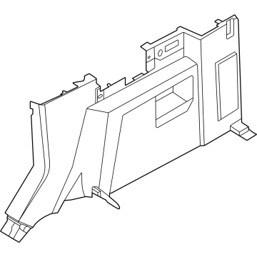 Ford M2DZ-7831012-AD Quarter Trim Panel