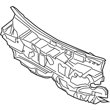 Ford 8A5Z-5401670-A Sound Absorber