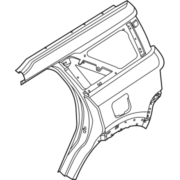 Ford M1PZ-78278A92-A Quarter Panel Assy