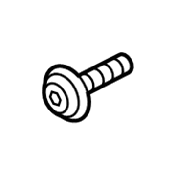 Ford -W704400-S451 Center Seat Belt Screw