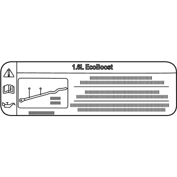 Ford EU5Z-6A619-A Spec Label