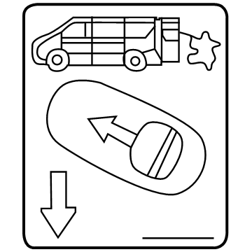 Ford BK2Z-99219A60-A Label