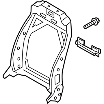 Lincoln JU5Z-9661018-A Seat Back Frame