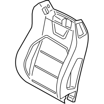 Ford Mustang Seat Cushion - FR3Z-6364811-E