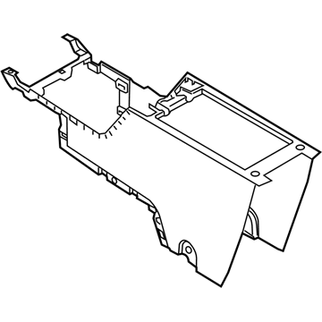 Ford Flex Center Console Base - DA8Z-74045A36-AA