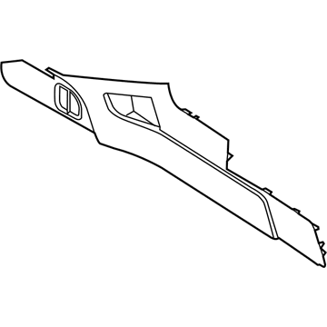 Ford BA8Z-7404608-AB Side Trim Panel