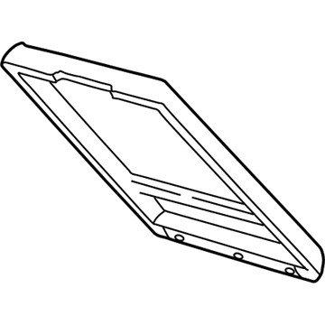 Ford F65Z15644A22AAK Compartment Door