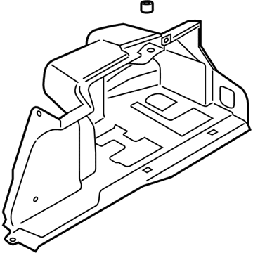 Ford FR3Z-6345422-AB Side Trim Panel