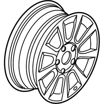 Mercury Milan Spare Wheel - 6N7Z-1007-AA