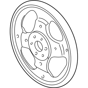 Mercury 2F2Z-6375-AA Flywheel