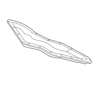 Mercury 4F1Z-7A194-AA Transmission Pan