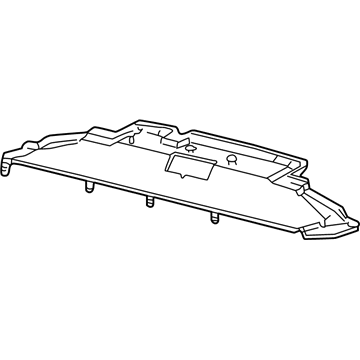 Ford 3C3Z-8326-AA Air Deflector