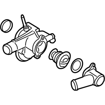 Lincoln AT4Z-8A586-C Thermostat Housing