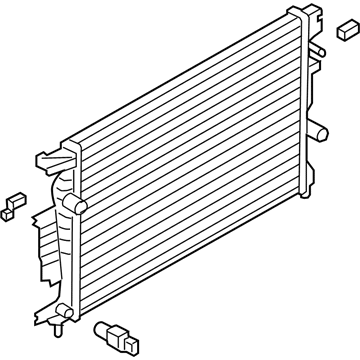 Lincoln DG9Z-8005-E Radiator