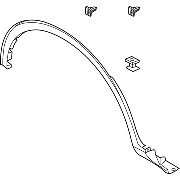 Ford LJ6Z-16038-AB Wheel Opening Molding