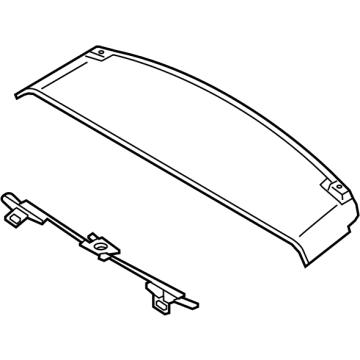 Ford FR3Z-7653038-A Bow Assembly - Roof