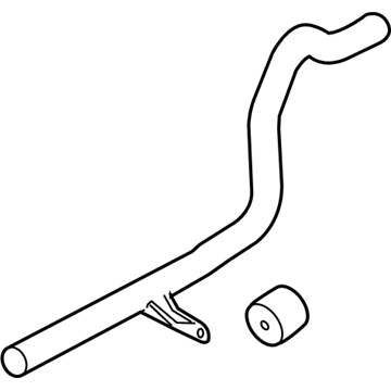 2008 Ford Mustang Exhaust Pipe - AR3Z-5A212-B