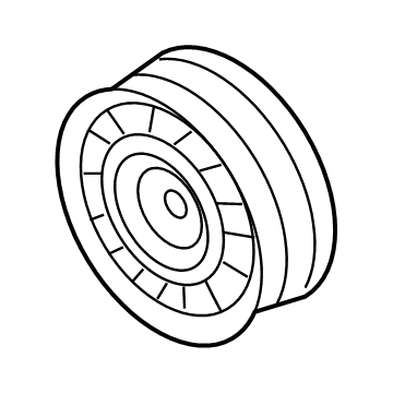 Ford BE8Z-19A216-A Tension Pulley