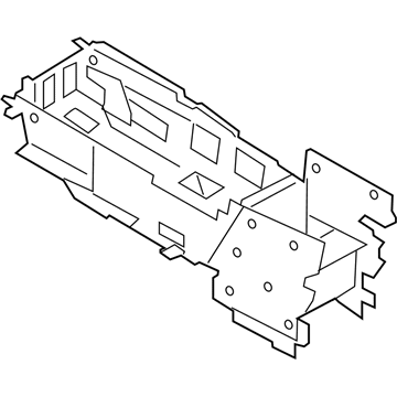 Ford Explorer Center Console Base - LB5Z-78044B90-B