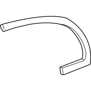 2004 Lincoln Town Car Door Moldings - 3W1Z-54255A60-AA