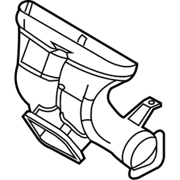 Ford 9G1Z-18C433-A Outlet Duct