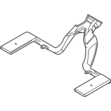 Ford 8A5Z-18C420-A Floor Duct