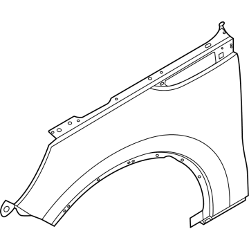 Lincoln LC5Z-16006-B Fender