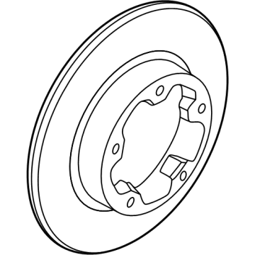 Ford NK4Z-2C026-B Rotor