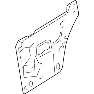 Ford 6L2Z-7827458-A Water Shield