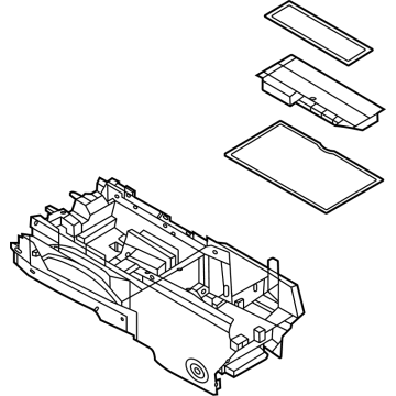 Ford ML3Z-15045A36-BA Console Base