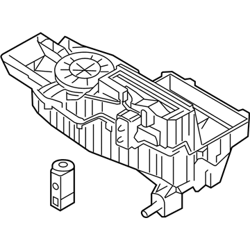 Lincoln DG1Z-19850-D Evaporator Assembly