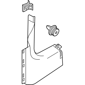 Ford PR3Z-6302344-AA PANEL - COWL SIDE TRIM