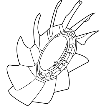 Ford 6L2Z-8600-BA Fan Blade