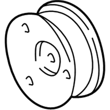 Ford XR3Z-8678-BA Idler Pulley