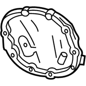 Lincoln 8L1Z-4033-A Axle Cover