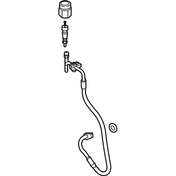 Ford C1BZ-19972-C Hose & Tube Assembly