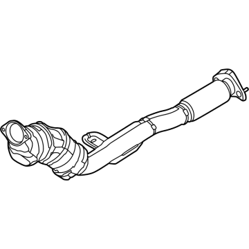 2023 Ford Bronco Catalytic Converter - NB3Z-5E212-B