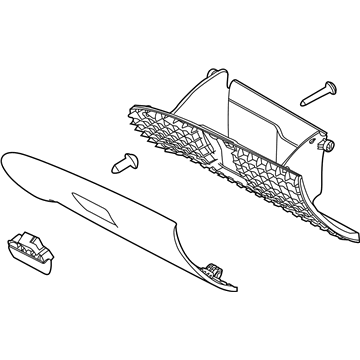 Mercury AE5Z-54060T10-AA Glove Box Assembly