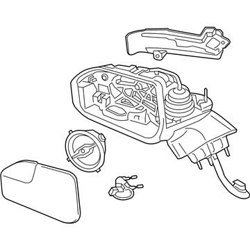 Lincoln FP5Z-17682-J Mirror Assembly