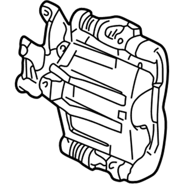 Lincoln LS Brake Caliper - XW4Z-2552-AB