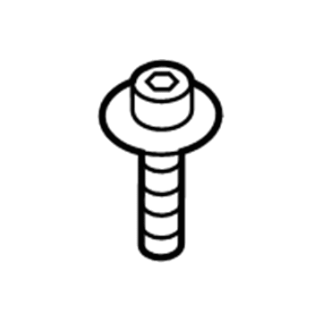 Lincoln -W718205-S439 Lock Pillar Trim Screw