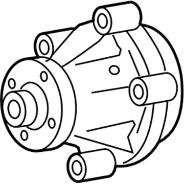 Ford 3L3Z-8501-CA Water Pump Assembly