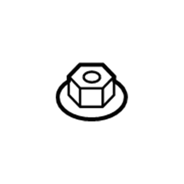 Ford -W520415-S442 Reinforcement Plate Nut