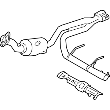 2016 Ford F-150 Catalytic Converter - FL3Z-5E212-M