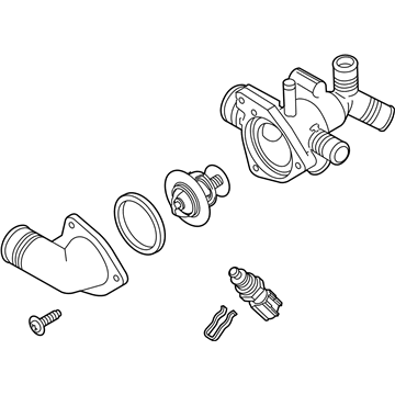 2019 Ford Transit-350 HD Thermostat Housing - BB3Z-8A586-A